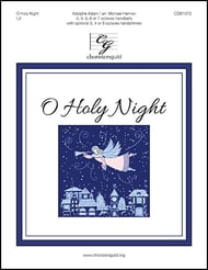 O Holy Night Handbell sheet music cover Thumbnail